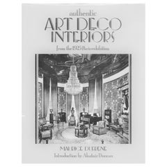 Authentic Art Deco Interiors from the 1925 Paris Exhibition (Book)