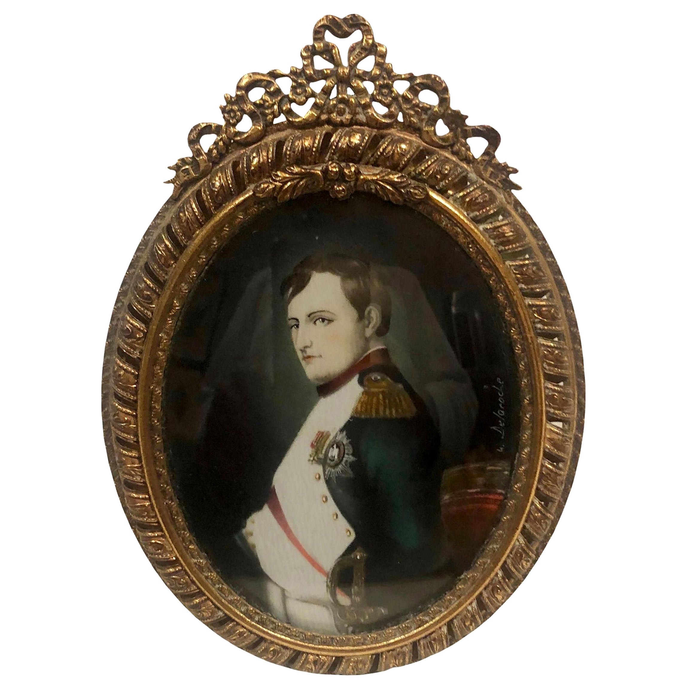 Napoleon Bonaparte On Ivory For Sale