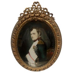 Napoleon Bonaparte auf Elfenbein