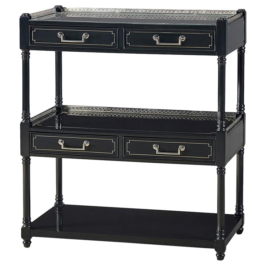 Etagere, bemalte Etagere