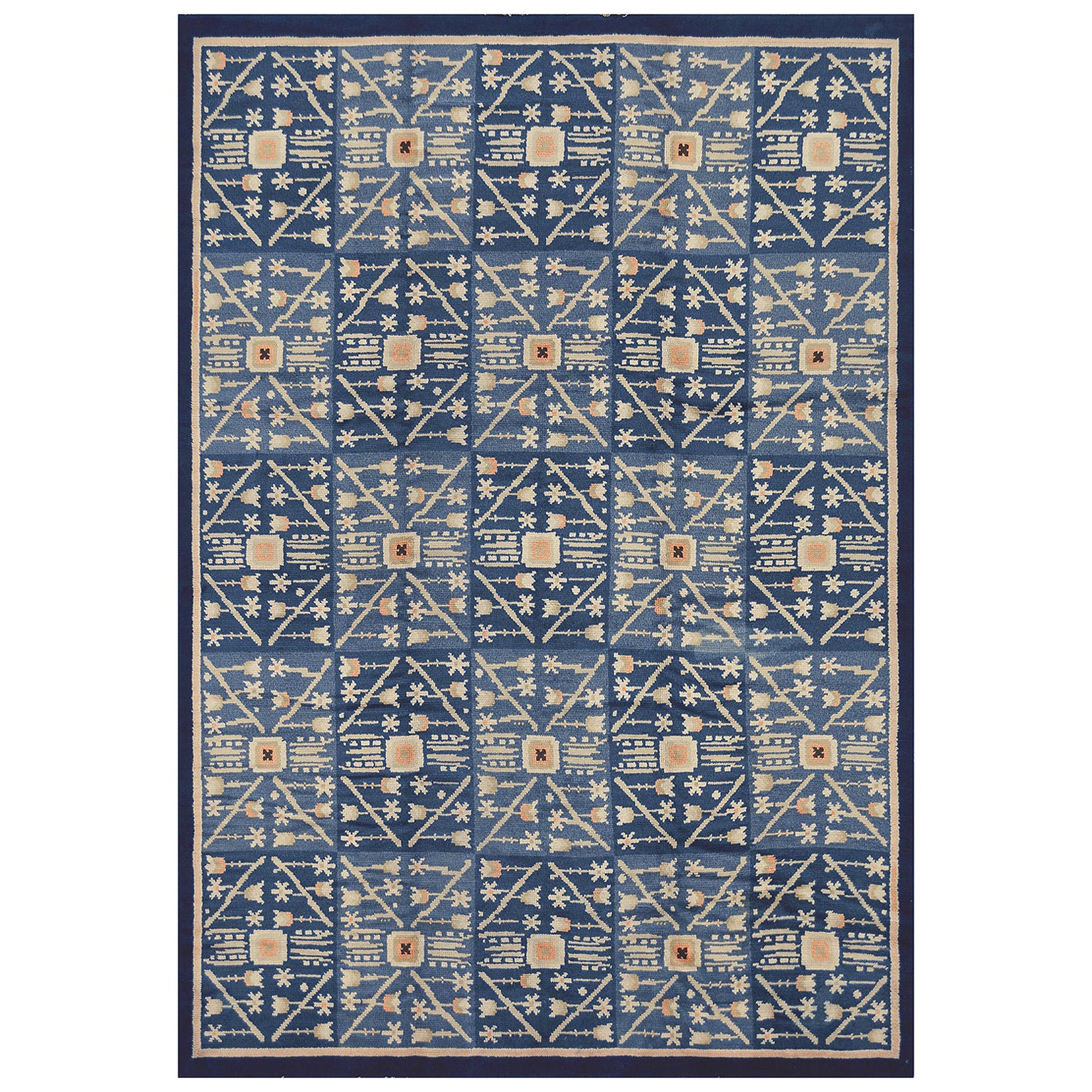 Mid-20th Century Swedish Deco Rug