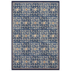 Schwedischer Deko-Teppich aus der Mitte des 20. Jahrhunderts