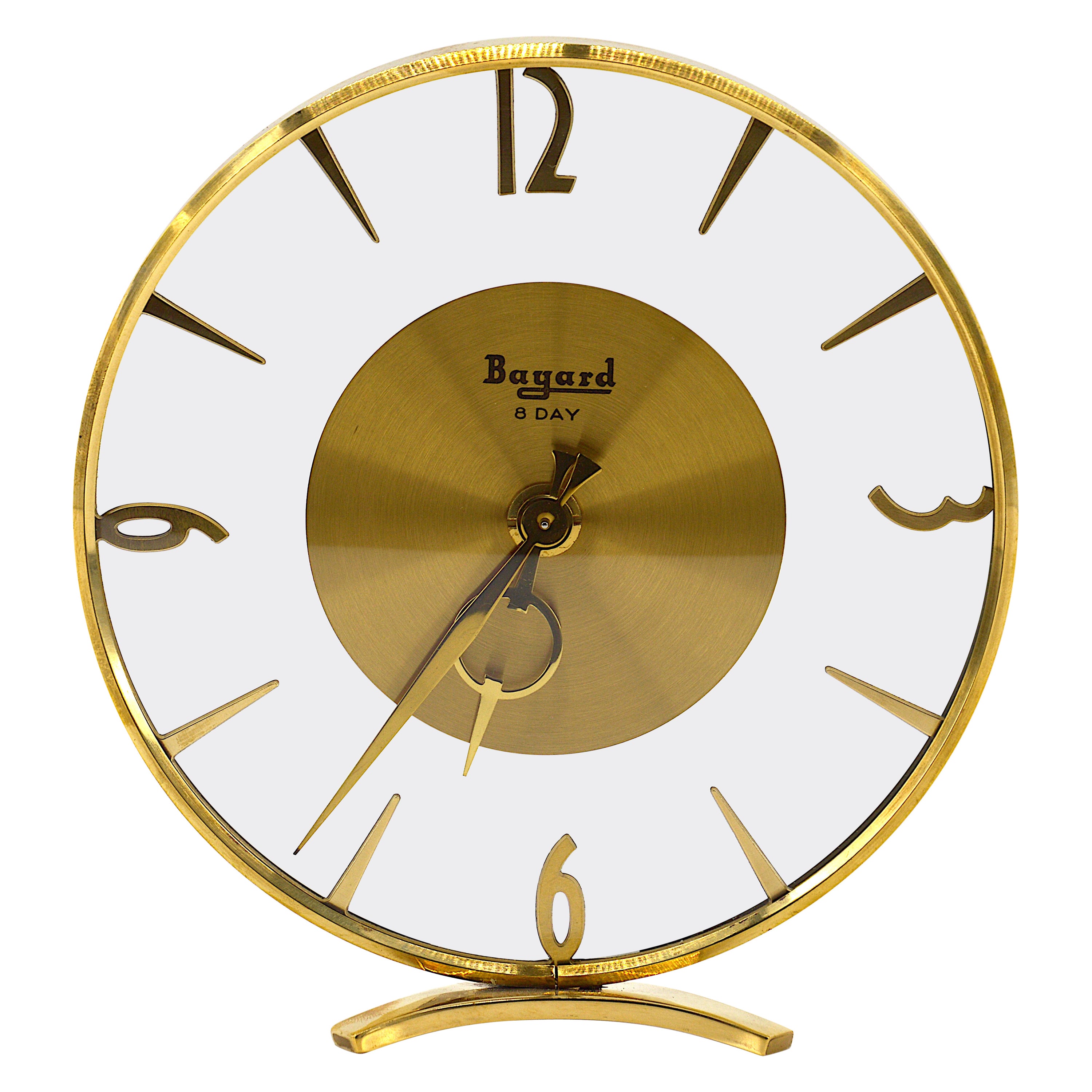 Bayard French Art Deco Clock, 1930s