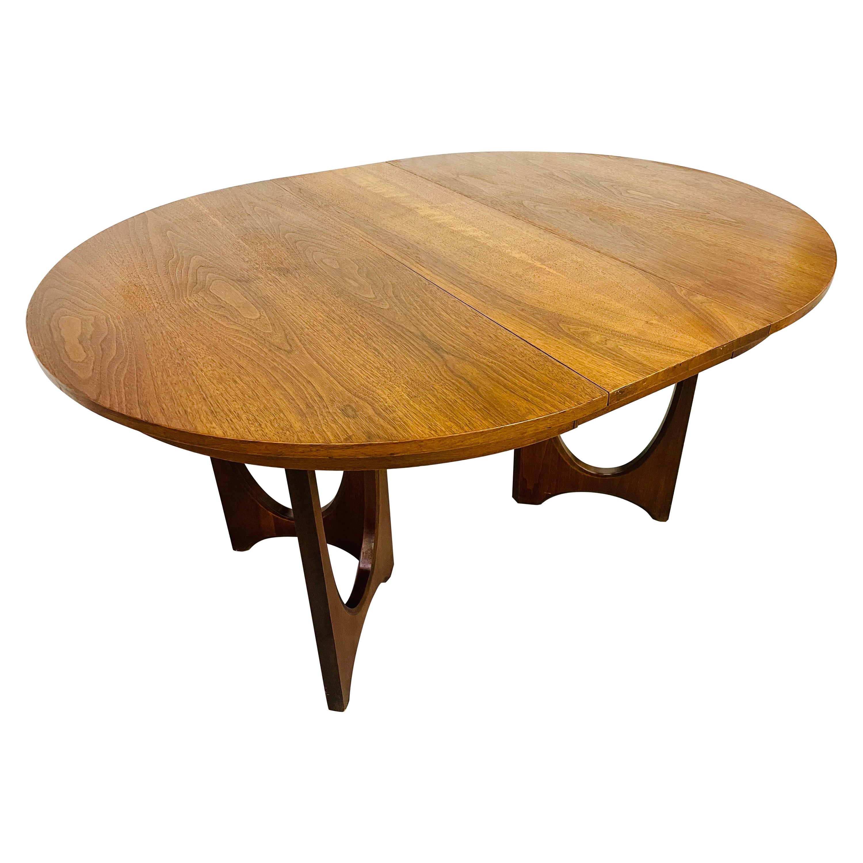 Mid-Century Broyhill Brasilia Walnut Dining Table