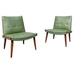Mid-Century Slipper Chairs by Kroehler Mfg Co.