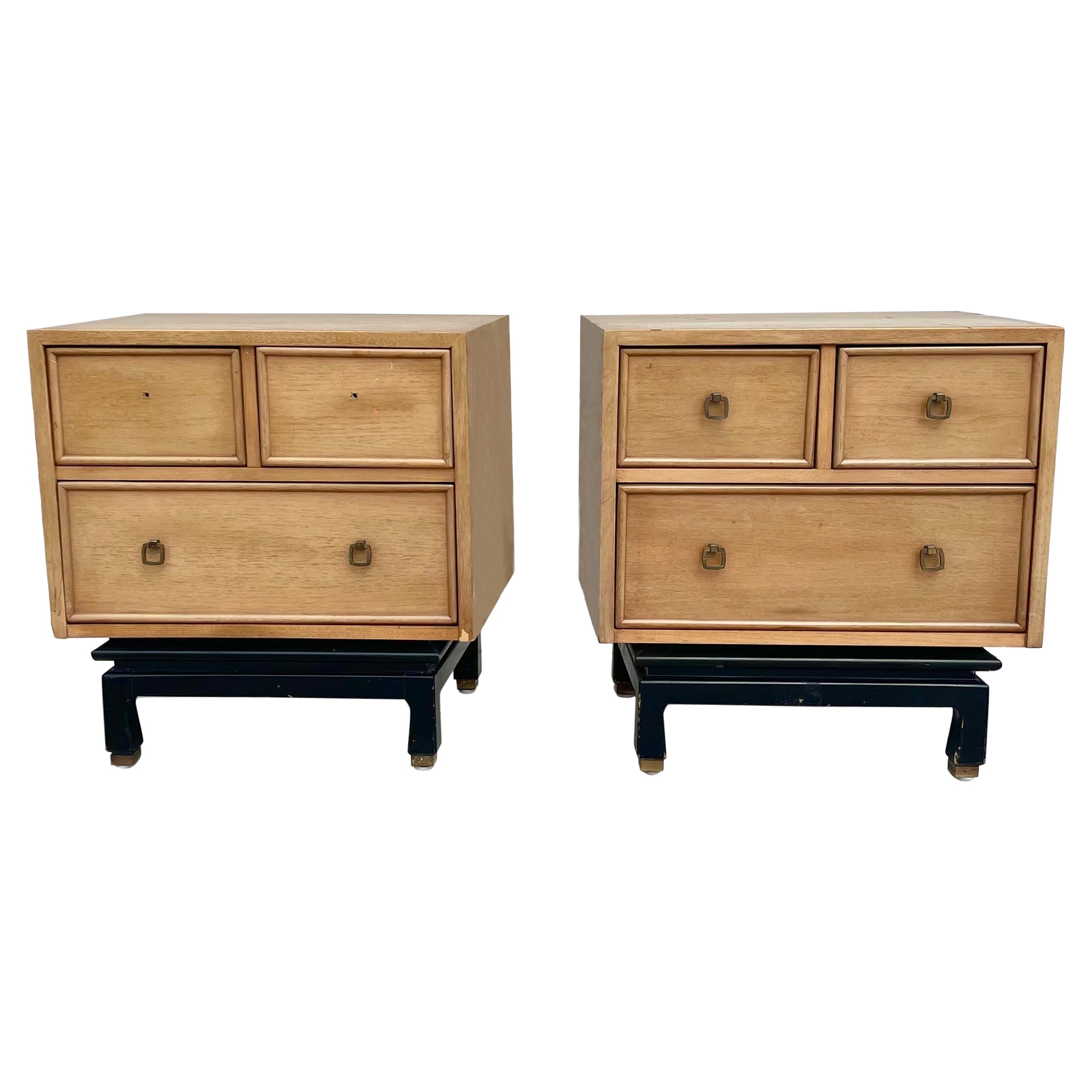 Vintage Nightstands by American of Martinsville For Sale