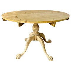 Swedish Table on Tripod Pedestal base
