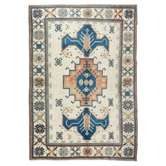 7.7x11 Ft Einzigartiger traditioneller türkischer Teppich, handgeknüpft