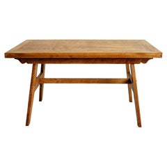 Retro René Gabriel, "Type 100" dining table, France 1945