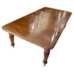 19th Century Victorian Mahogany Windout Dining Table