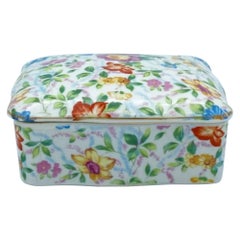 Floral Trinket Box from Occupied Japan
