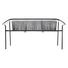 Indoor and Outdoor Handwoven Monochrome 2.5 Seater Loveseat by Frida & Blu