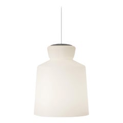 Plafonnier en opaline Cinquantotto SB de Santi & Borachia pour Astep