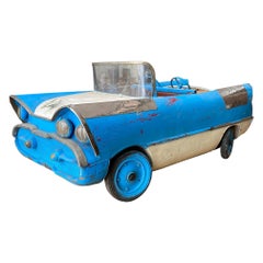 Retro Old Merry-go-round Car