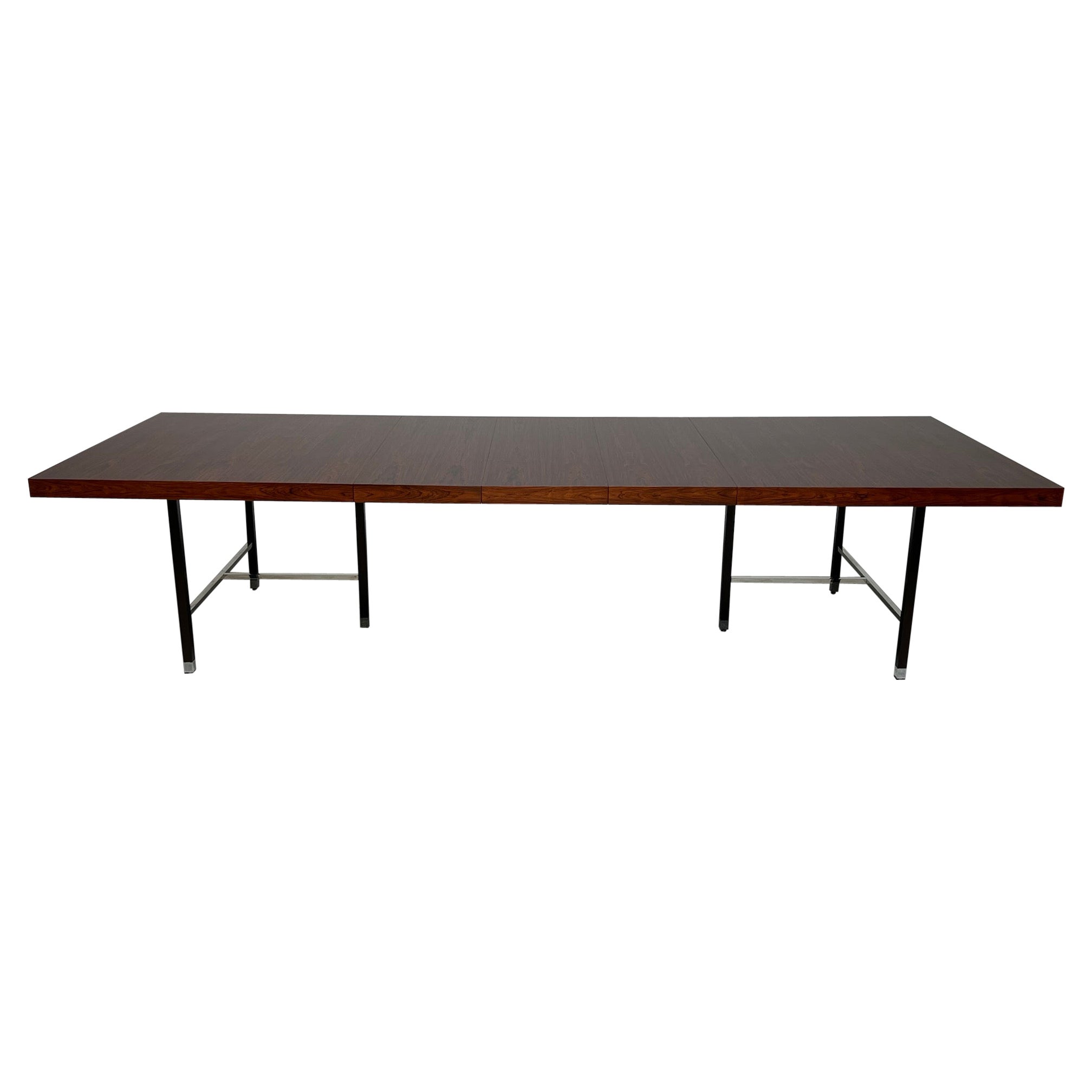 Rosewood Dining Table by Harvey Probber For Sale