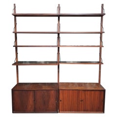 Rosewood Royal System Wall Unit by Poul Cadovius