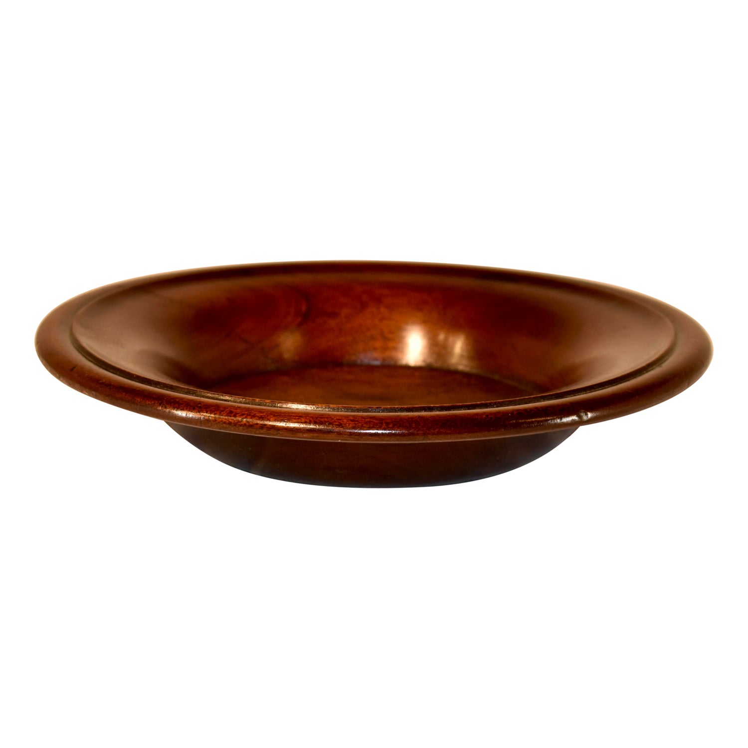English Turned Bowl, C. 1900 For Sale at 1stDibs