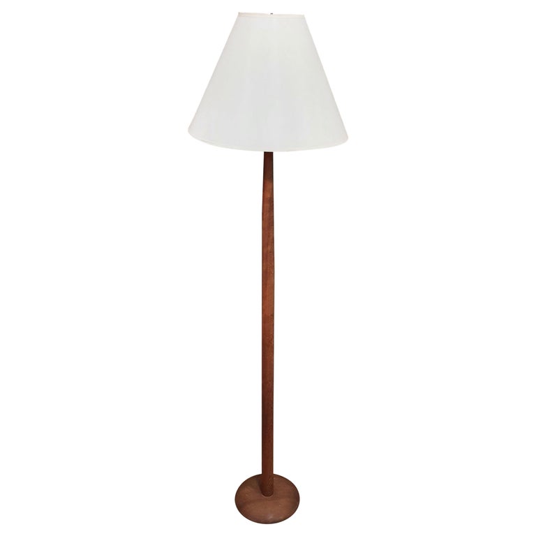 Vintage Danish Teak Floor Lamp at 1stDibs