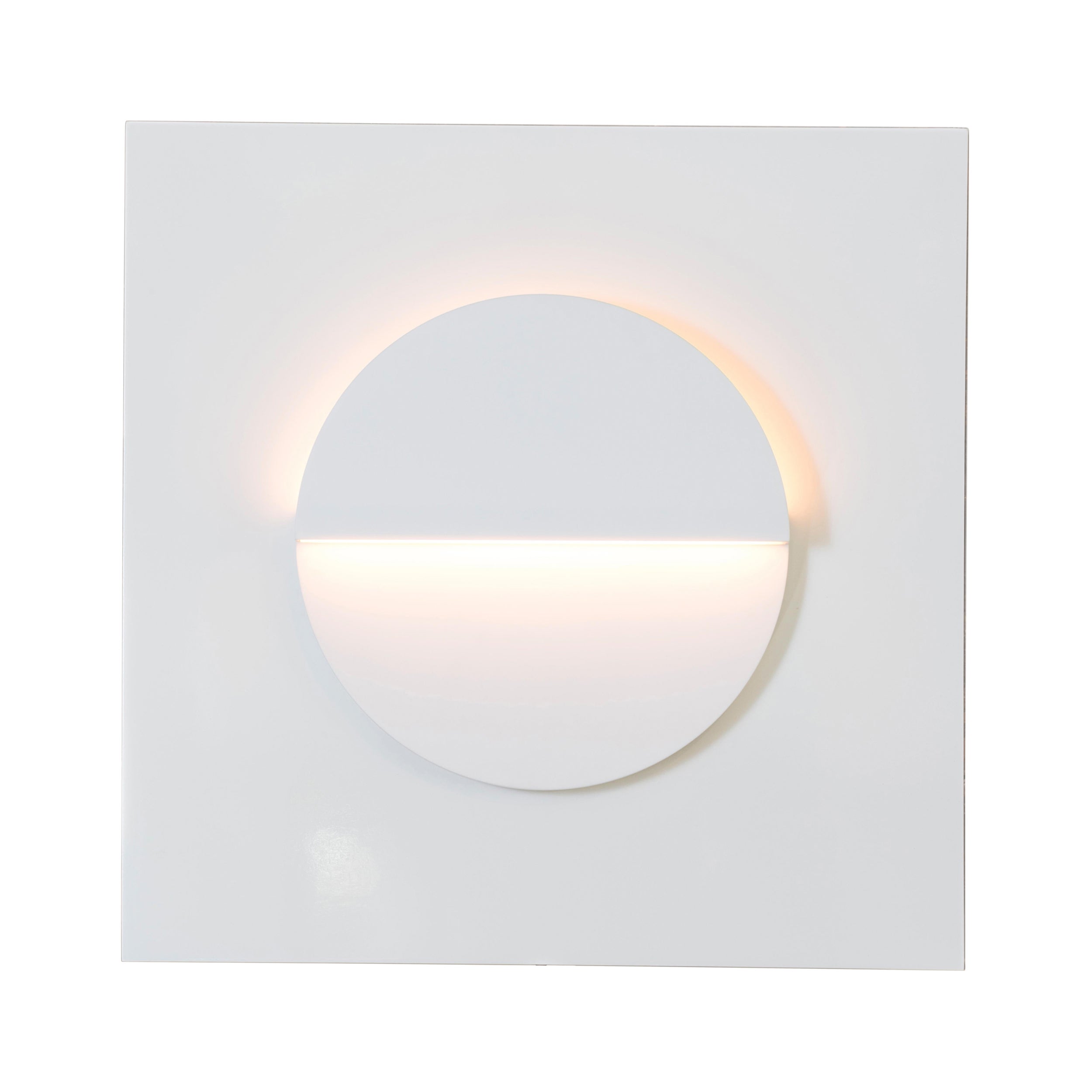 Cycladic Framed Circle Sconce  For Sale