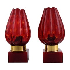 Vintage Hans Agne Jakobsson for a / B Markaryd, a Pair of Table Lamps, 1960s/70s