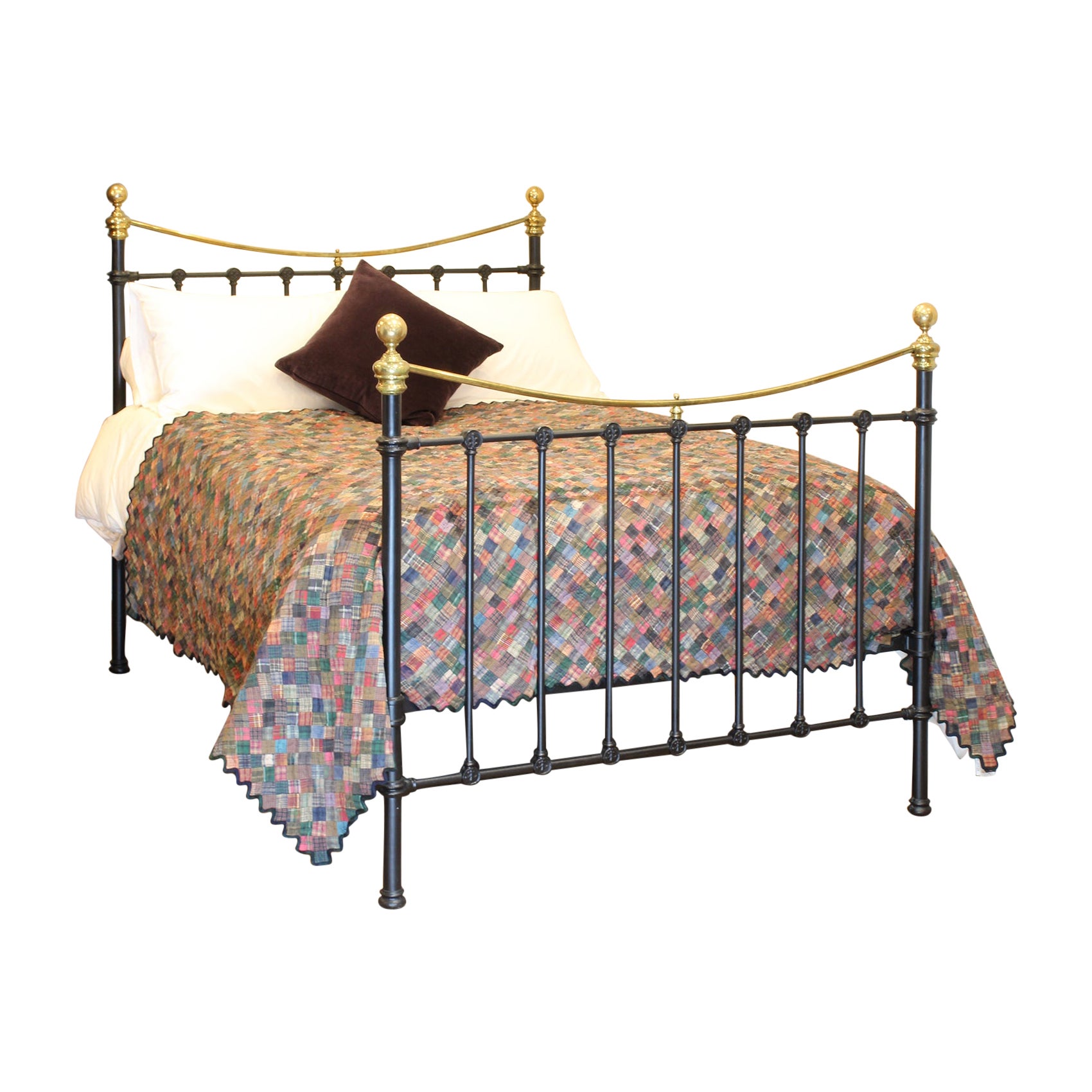 Black Antique Double Bed, MD82 at 1stDibs