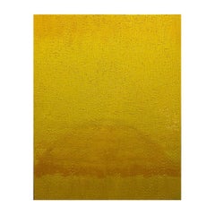 Modern Abstract Mixed-Media on Canvas Painting "Sunrise", Hyunae Kang