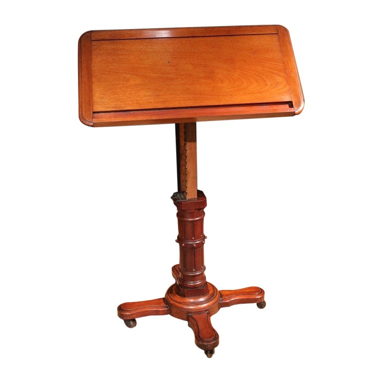 Antique reading table / Book Stand For Sale at 1stDibs