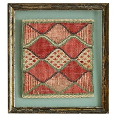 Vintage Märta Måås-Fjetterström Wall Tapestry in Antique Frame, Sweden 20th