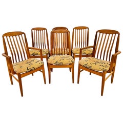 Vintage Danish Modern Teak Dining Chairs