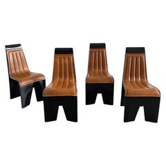 Willy Rizzo Dining Chairs for Mario Sabon