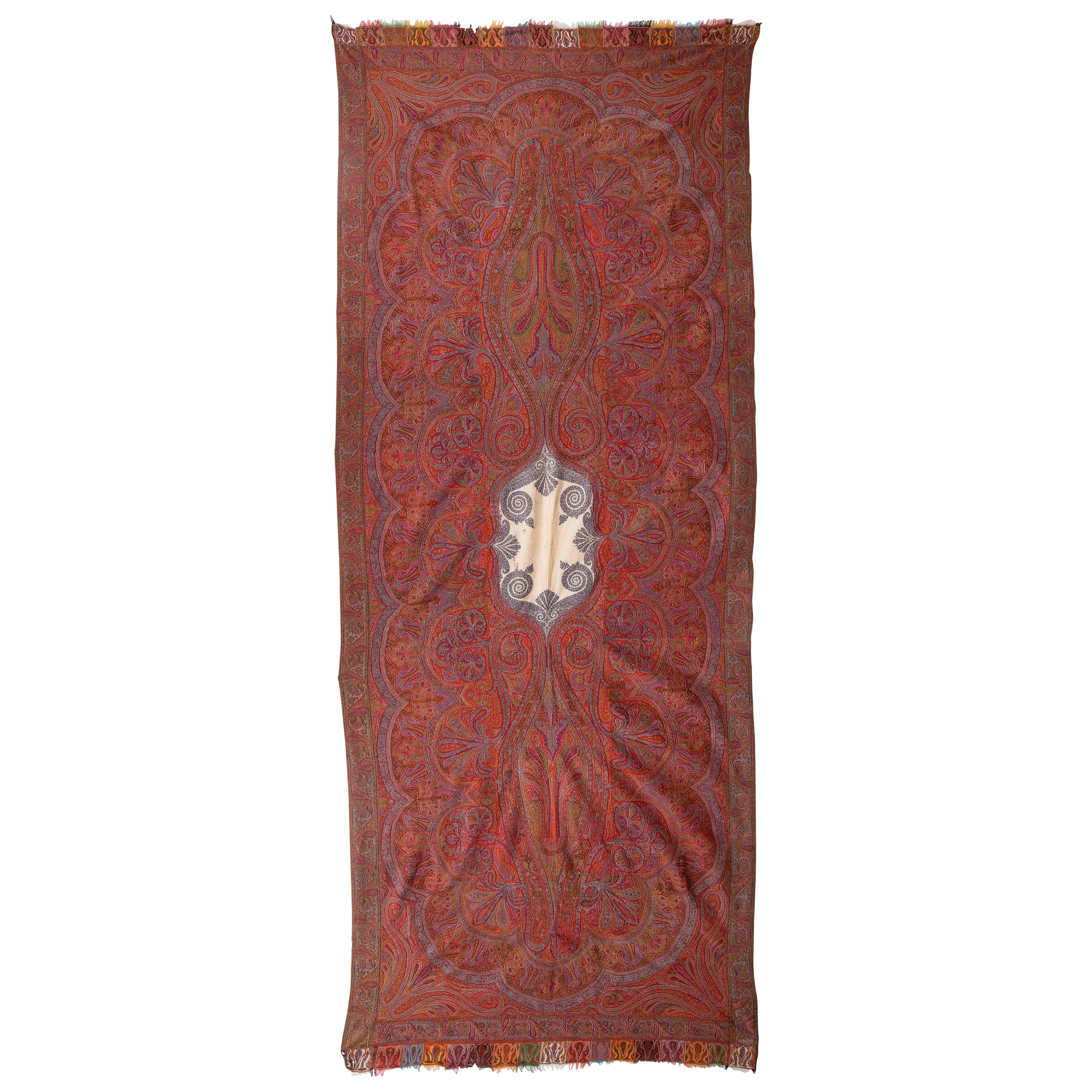 Large Kashmir Shawl, India, 19th C