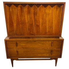 Mid-Century Albert Parvin Walnut High Chest