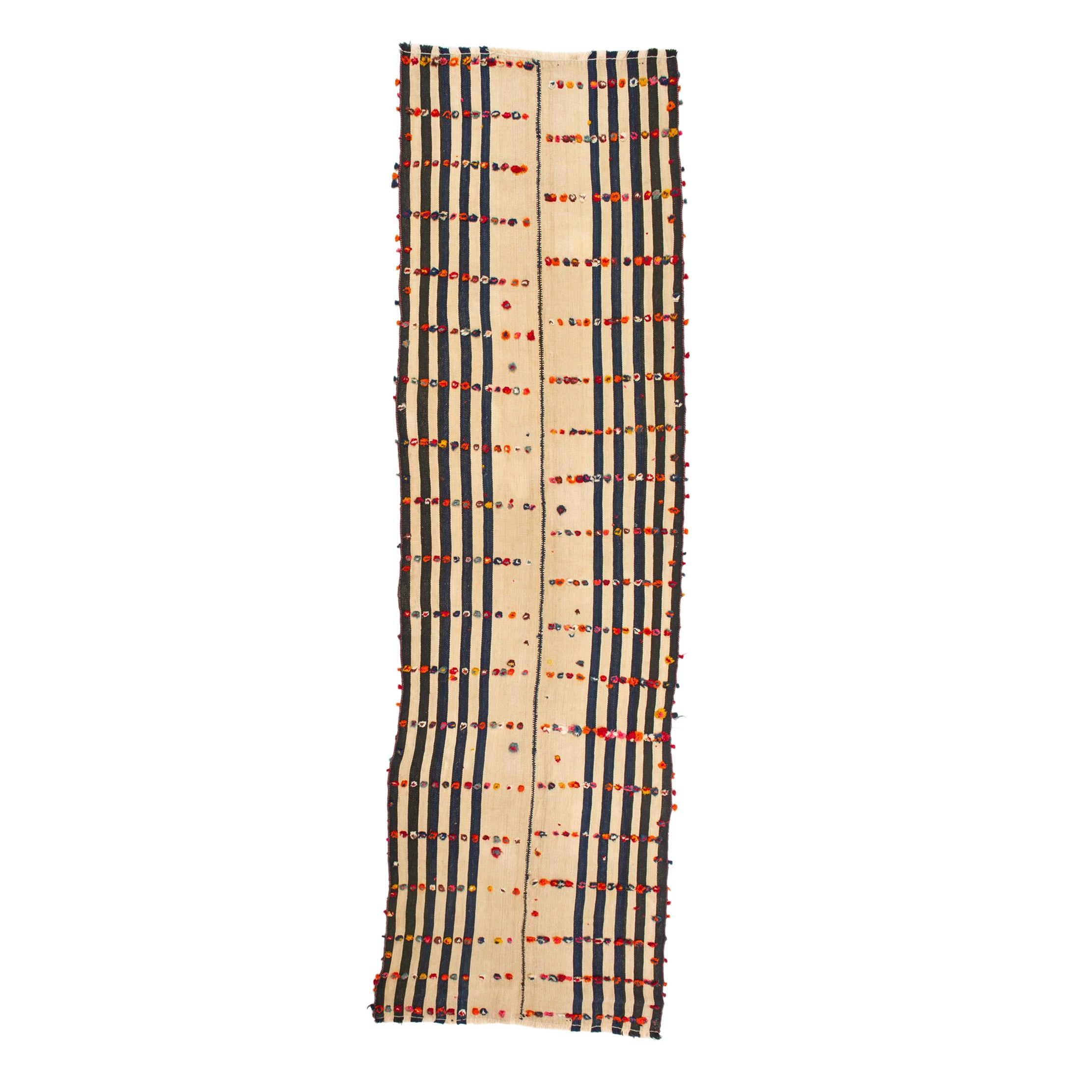 Vintage Rare Azeri Kilim Runner For Sale