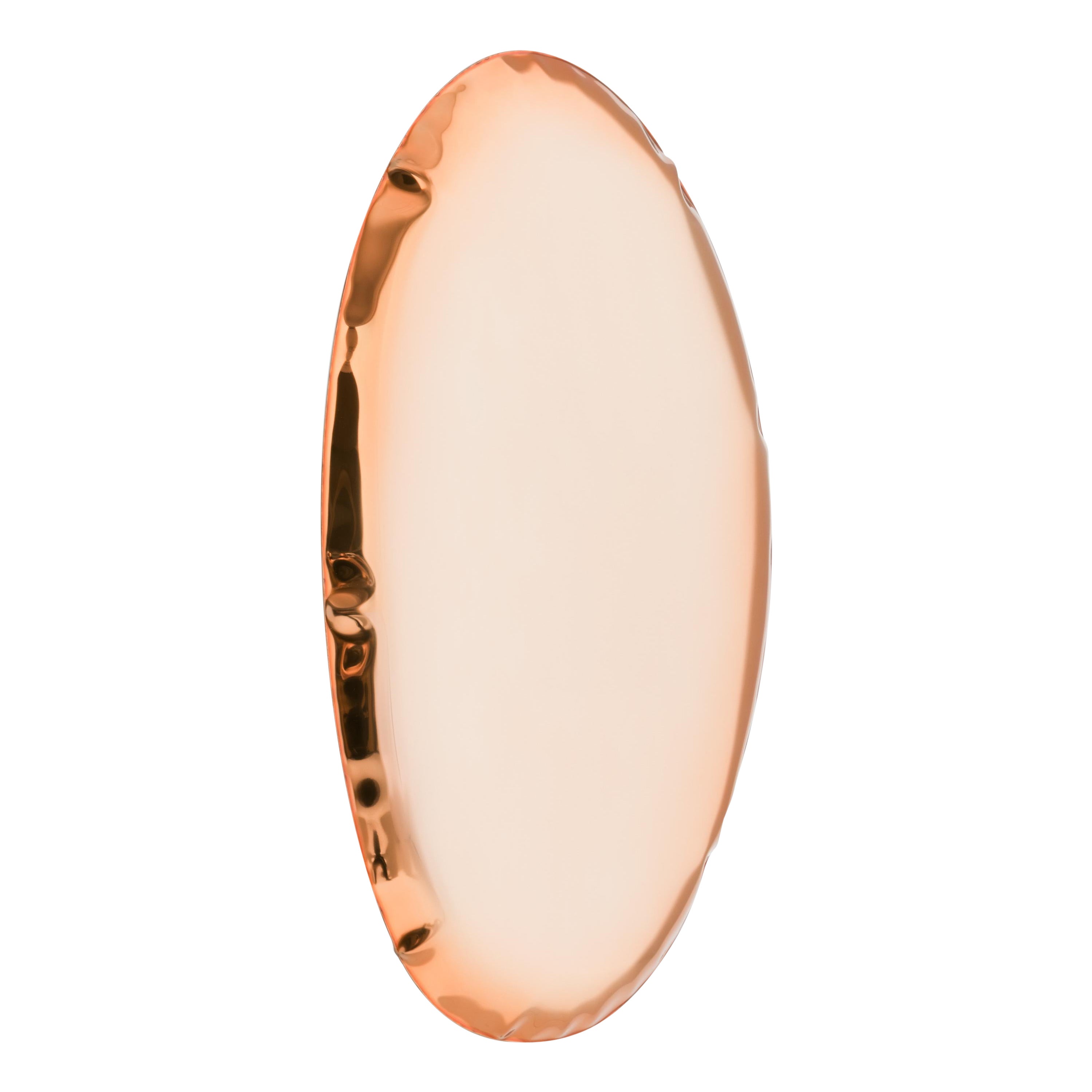 Rose Gold Tafla O5 Wall Mirror by Zieta For Sale