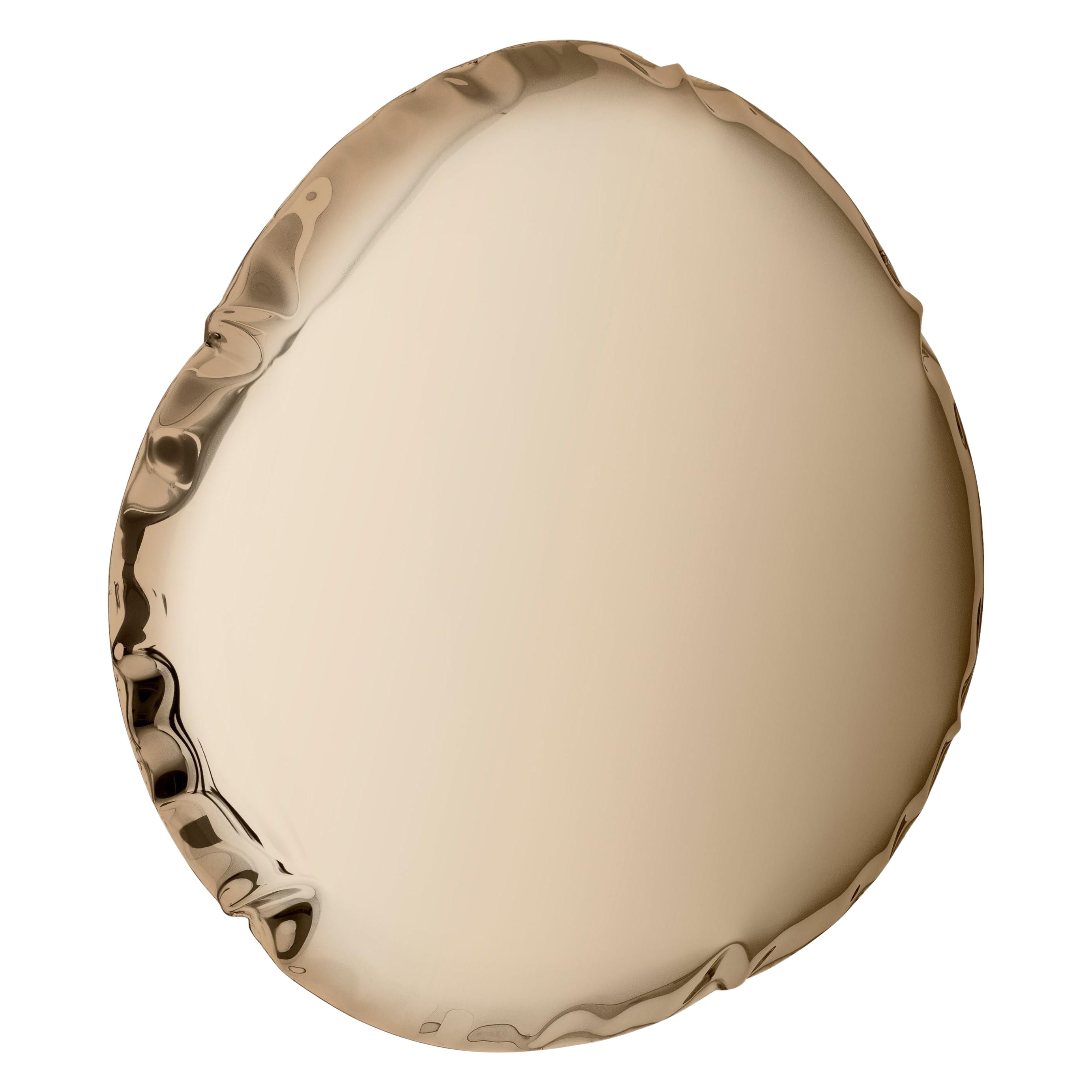 Classic Gold Tafla O6 Wall Mirror by Zieta For Sale