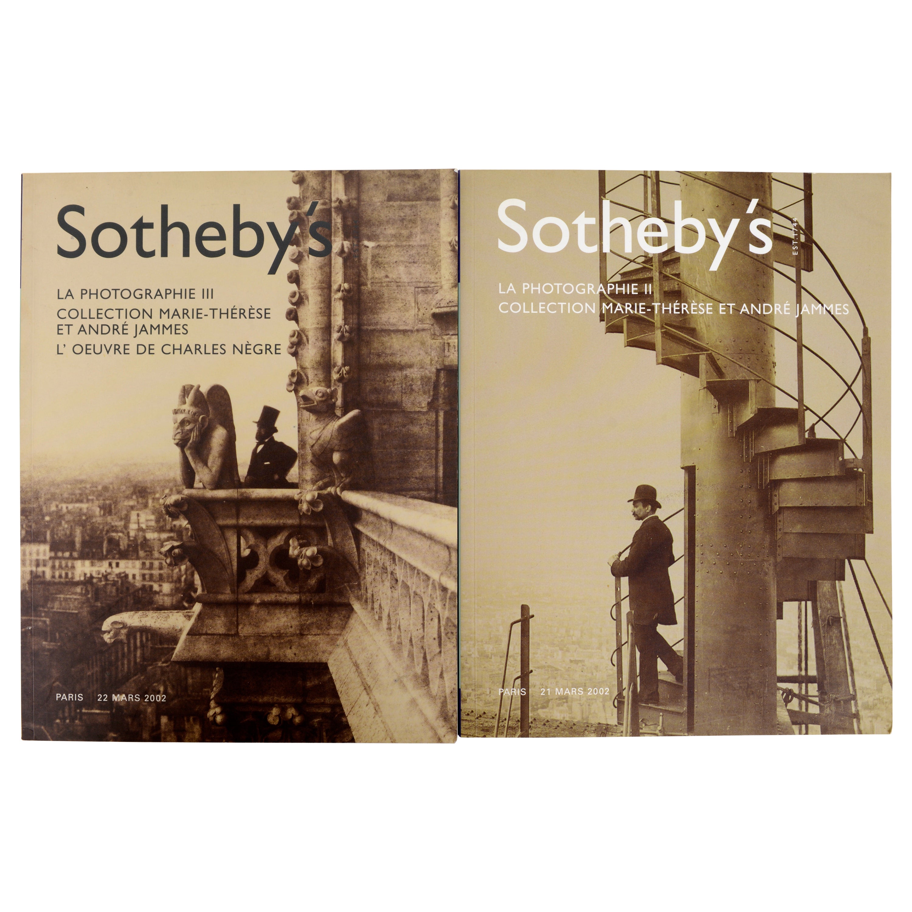 Sotheby's: La Photographie II/III Collection Marie-Therese Et Andree Jammes