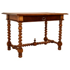 19th Century French Walnut Table