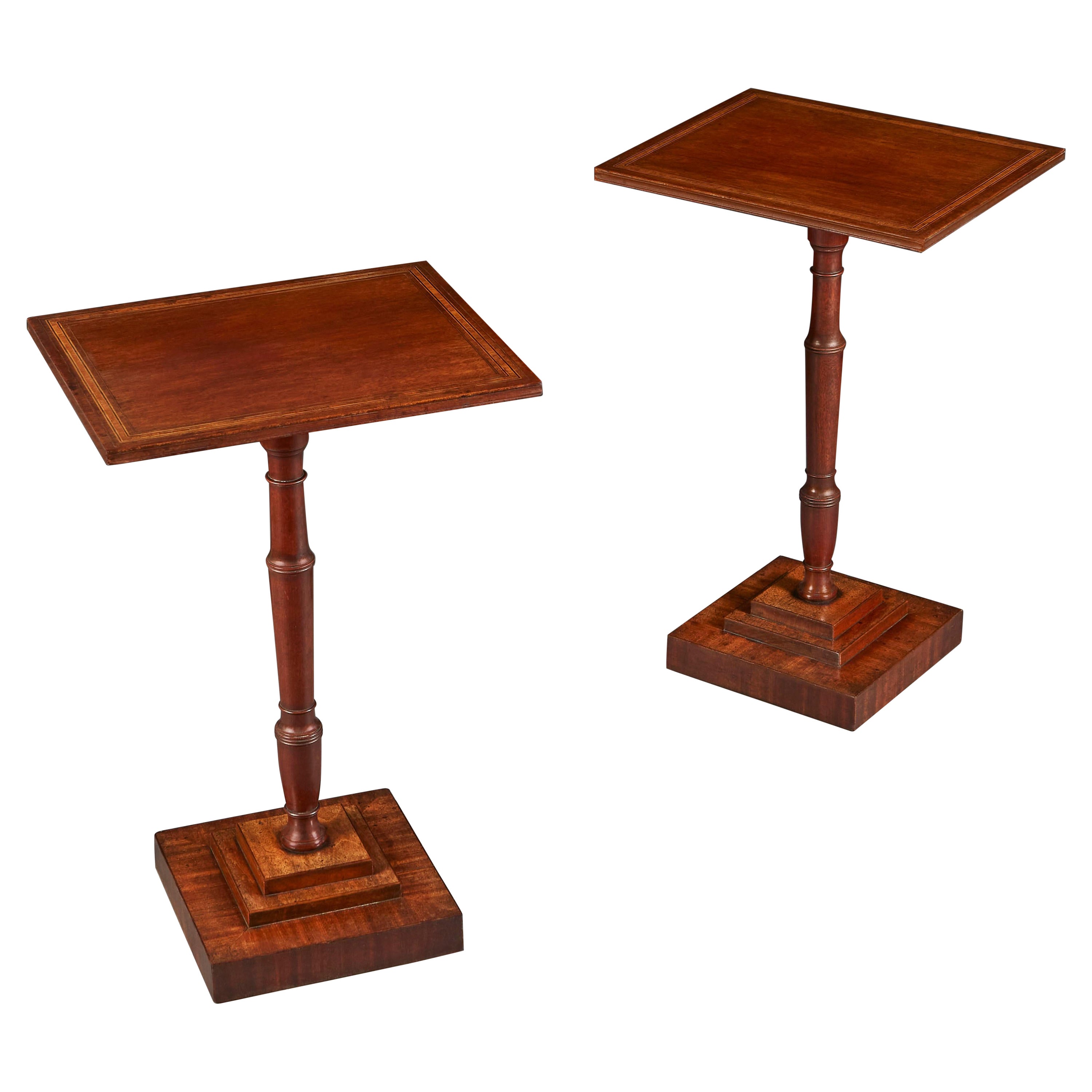 A Pair of 19th Century Occasional Tables For Sale