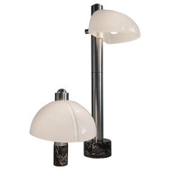 1970s Sergio Mazza and Guiliana Gramigna Floor and Table Lamp, Italy