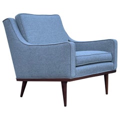 Mid-Century Lounge Chair Attributed to Milo Baughman for James Inc.