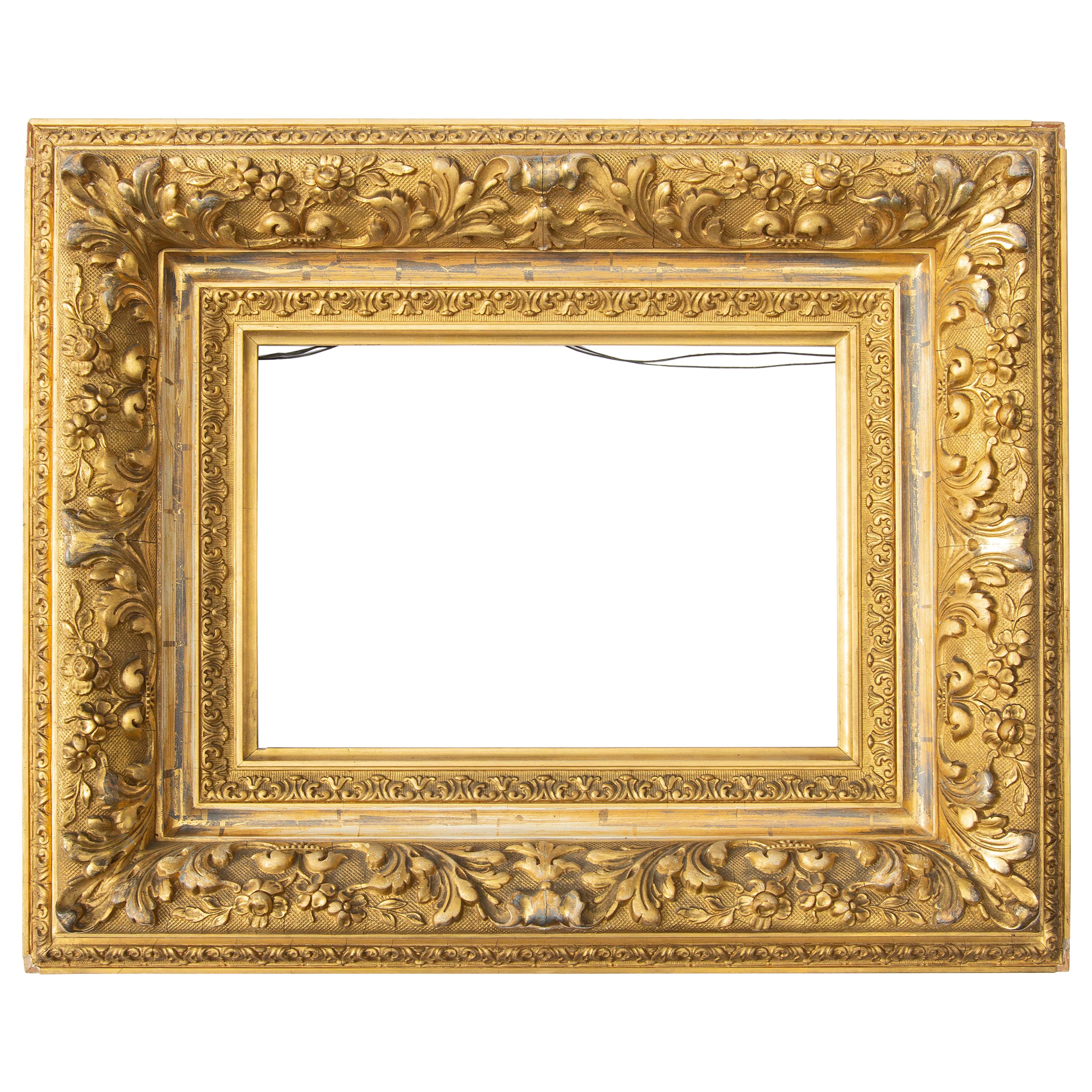 19th Century Gold Gilt Picture Frame
