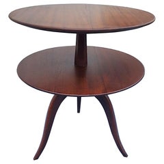 Tiered Mahogany Table by Paul Frankl for Brown Saltman