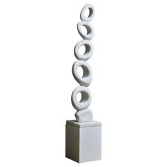 TOTEM en marbre de J.F. Bourdier