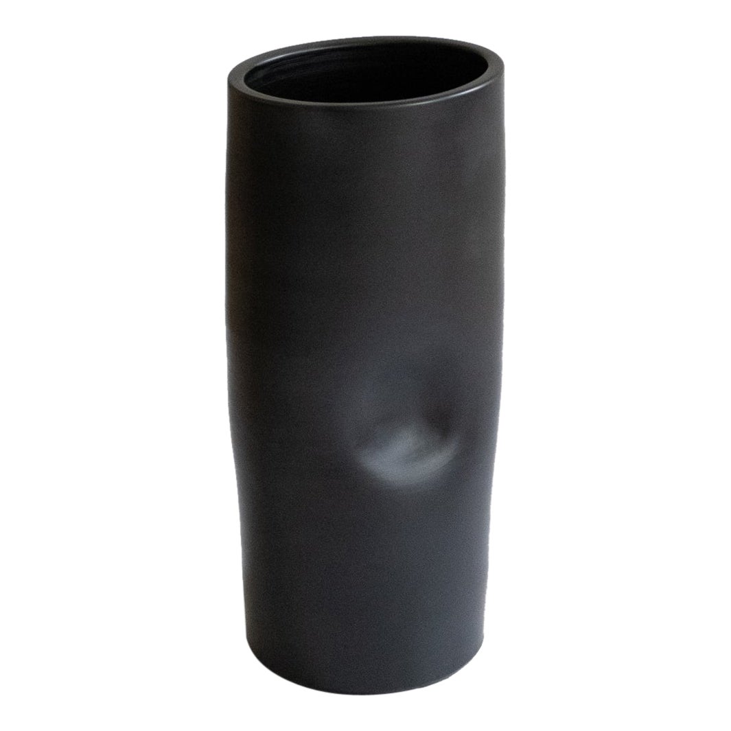 Portal Vase Large in "Barro Preto" Handcrafted in Portugal by Origin Made