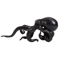 Octopus Sculpture in Cast Bronze by Elan Atelier in Stock
