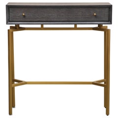 Mitchell Gold Bob Williams Ming Console with Brass Base