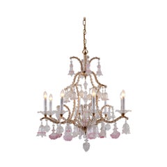 Beautiful Original Maria Theresia Chandelier in the Baroque Style from 1880