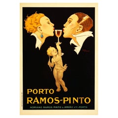 Porto Ramos, 1920 Vintage French Alcohol Advertising Poster