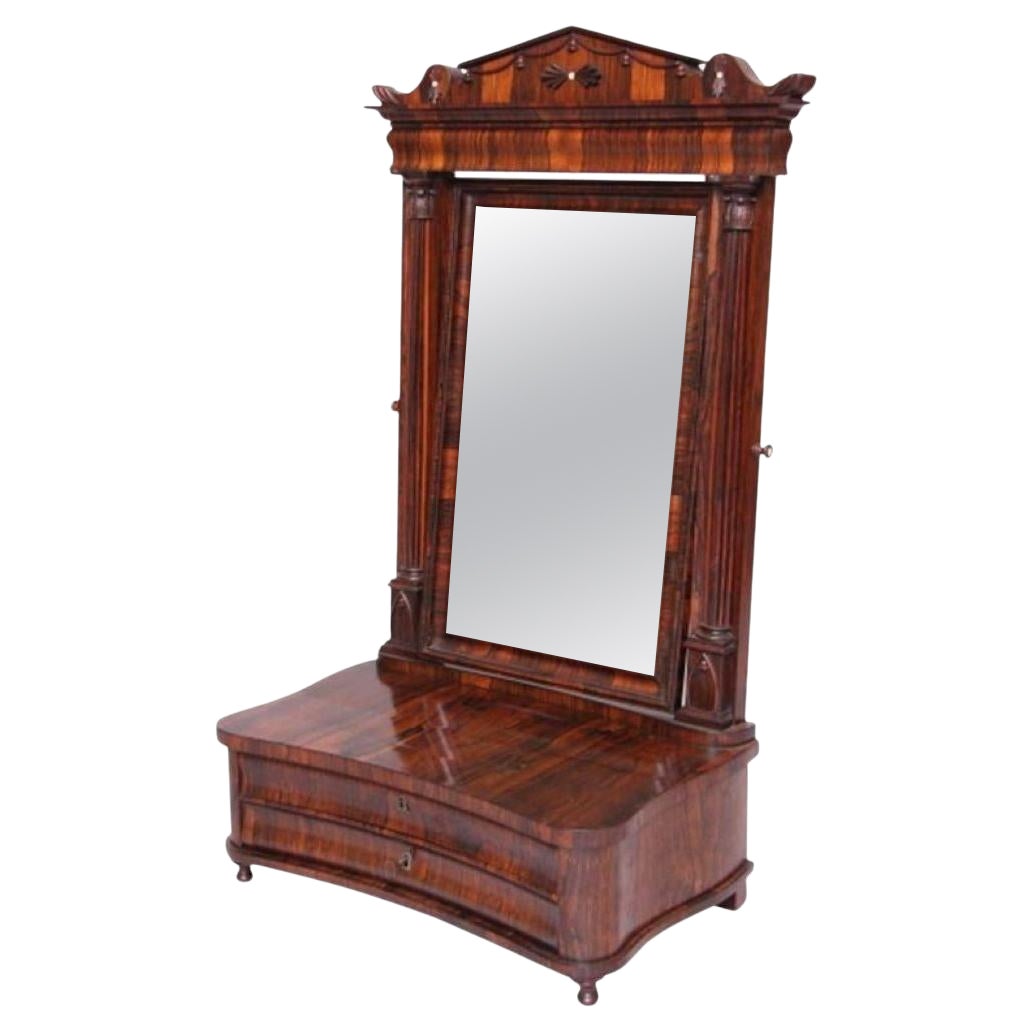 Important Large Classical Regency Mirror For Sale