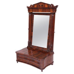 Antique Important Large Classical Regency Mirror